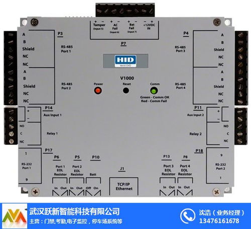 從高清大圖看美國門禁系統(tǒng) 武漢躍新代理的價格與技術(shù)通訊優(yōu)勢